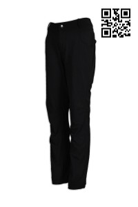 U245訂製女士運動褲  設計個人運動褲  製作淨色運動褲 梳織運動褲 斜褲製衣廠